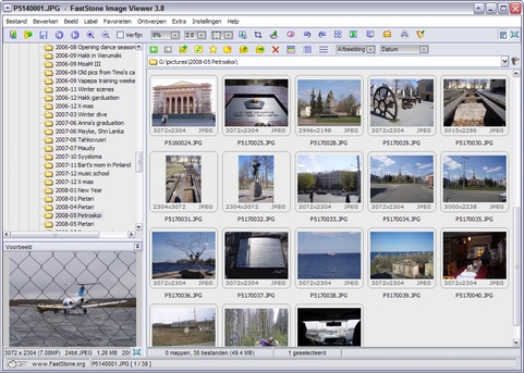 FastStone Image Viewer 3.8 screenshot (481 pix)