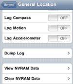 Kompas in iPhone-software