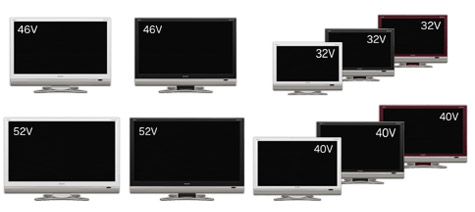 Sharp Aquos D-serie 32inch tot en met 52inch