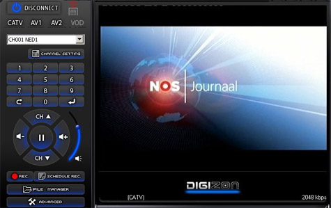 Digizon softwareplayer