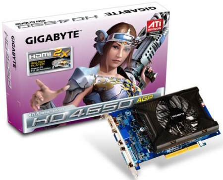 Gigabyte Radeon HD 4650 AGP