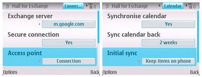 Google Sync voor Symbian S60 Google Sync voor Symbian S60