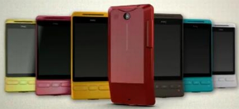 HTC Hero in zeven kleuren