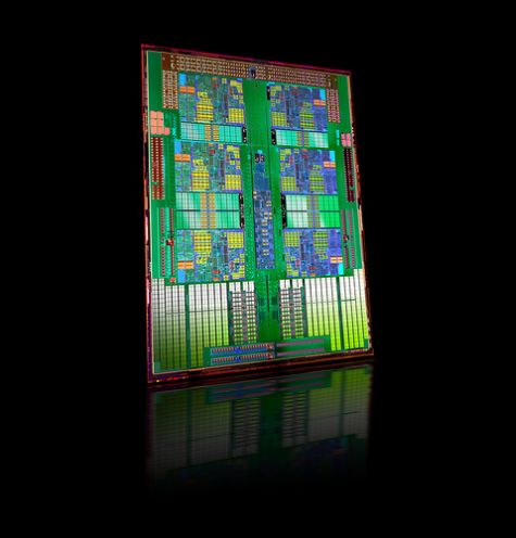 AMD Istanbul Die-shot AMD Istanbul Die-shot