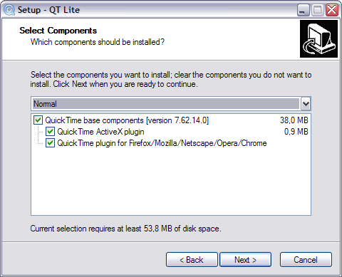 QT Lite 2.9.0 screenshot