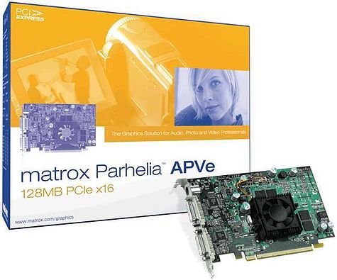Matrox Parhelia AVPe met doos
