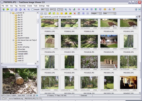 FastStone Image Viewer 3.9 screenshot (481 pix)