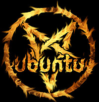 Ubuntu Satanic Edition logo
