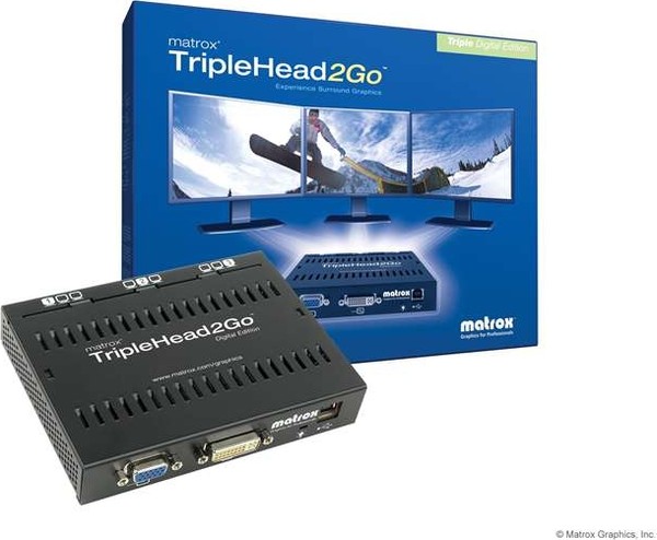 Matrox TripleHead2Go (DP版) Amazon | Matrox TripleHead2Go DP Edition | Matrox | グラフィック