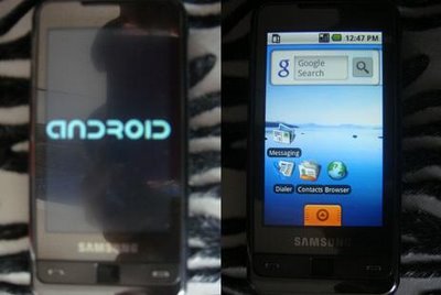 Samsung Omnia met Android