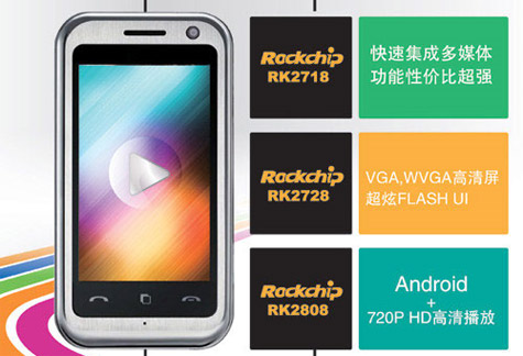 Rockchip RK2808 voor Andoid