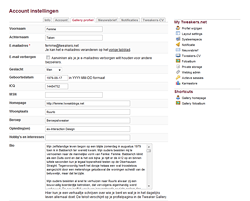 Profielformulier Profielformulier
