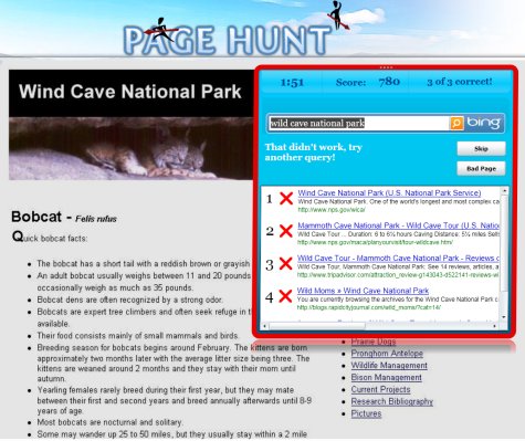 Microsoft Pagehunt Microsoft Pagehunt
