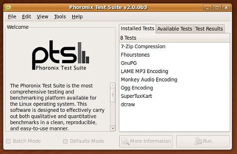 Phoronix Test Suite 2.0