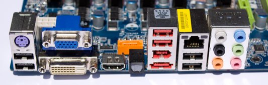 Asrock M3A790GXH/128M connectorblok