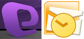 Mac Entourage Outlook logo's