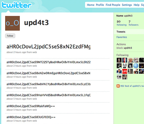 Twitter botnet