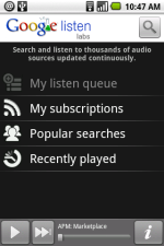 Google Listen