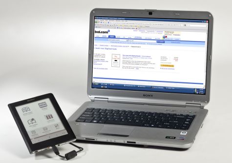 Sony e-reader met webwinkel van Bol.com