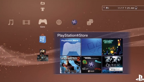 Sony PlayStation 3 firmware 3.0 screenshot (481 pix)