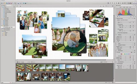 Apple Aperture screenshot (481 pix)