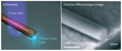Berkeley plasmon-laser