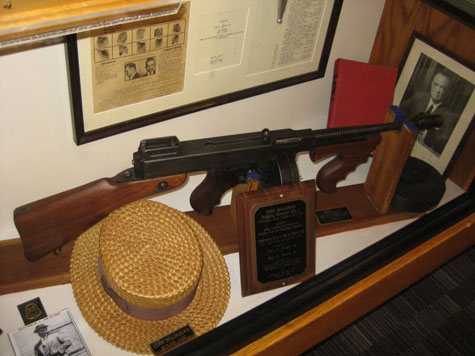 De echte Tommy Gun van John Dillinger