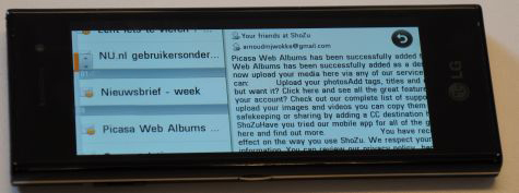 Mail op BL40 Chocolate Mail op BL40 Chocolate