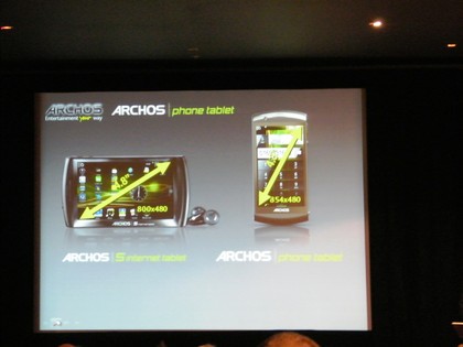 Archos Phone Tablet Archos Phone Tablet