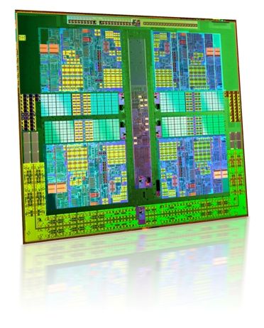 Athlon II X4 die