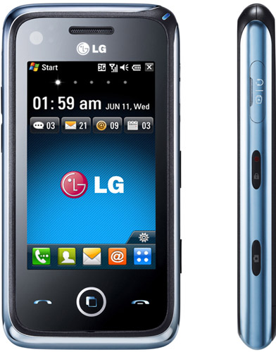 LG GM750 smartphone