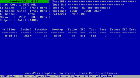 Memtest86+ 4.00 screenshot (481 pix)
