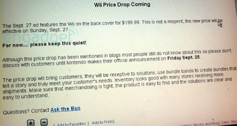 Wii prijsverlaging