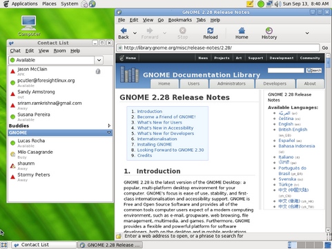 Gnome 2.28 desktop (481 pix) Gnome 2.28 desktop (481 pix)