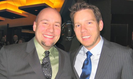 Mike Capps en Cliff Bleszinski van Epic Games