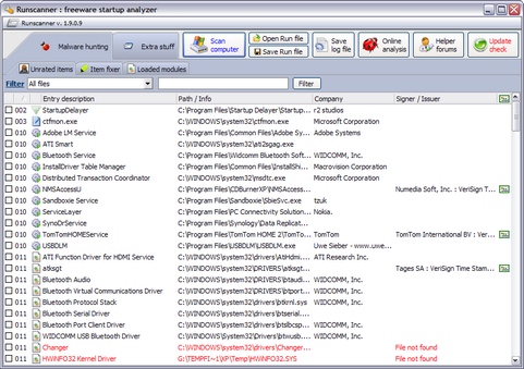 Runscanner screenshot (481 pix)
