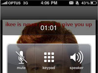 Besmette iPhone