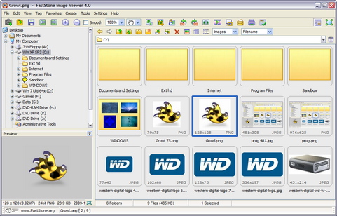 FastStone Image Viewer 4.0 screenshot