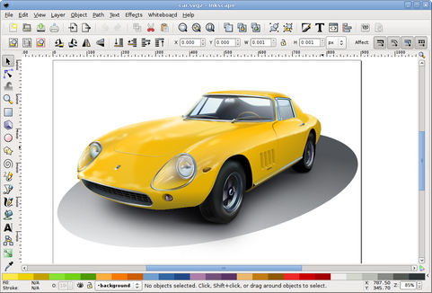 Inkscape screenshot