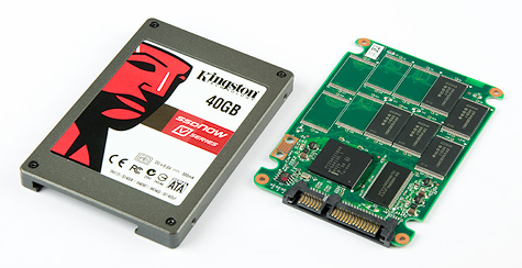 Kingston SSDNow V 40GB behuizing + pcb