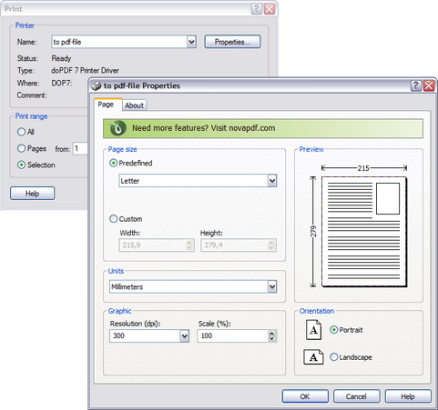 doPDF 7.0 screenshot (481 pix) doPDF 7.0 screenshot (481 pix)