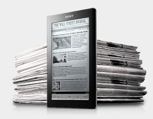 Sony Reader WSJ abo