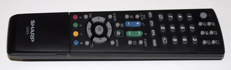 Sharp LE700E remote groot