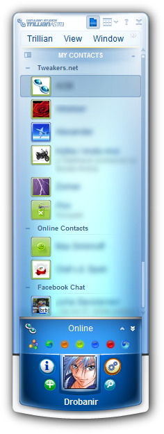 Trillian Astra 4.1 screenshot