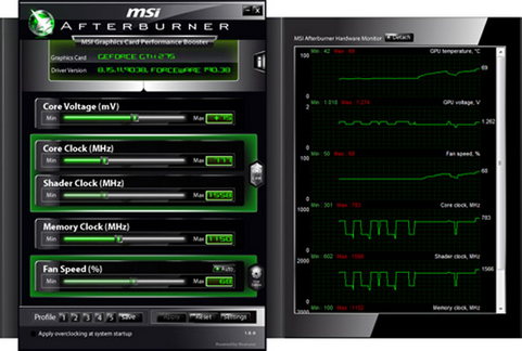 MSI Afterburner screenshot (481 pix)