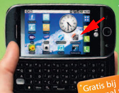 9292Ov Pro in advertentie LG GW620