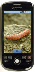 HTC Magic met Mariposa-worm