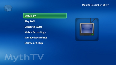 MythTV screenshot (481 pix) MythTV screenshot (481 pix)