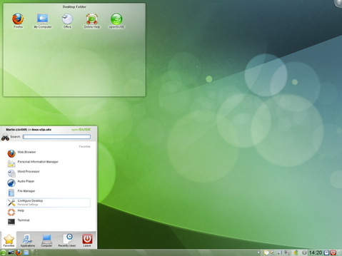 openSUSE Plasma screenshot (481 pix)