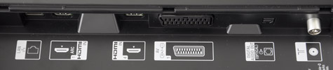 Sony NX800 aansluitingen